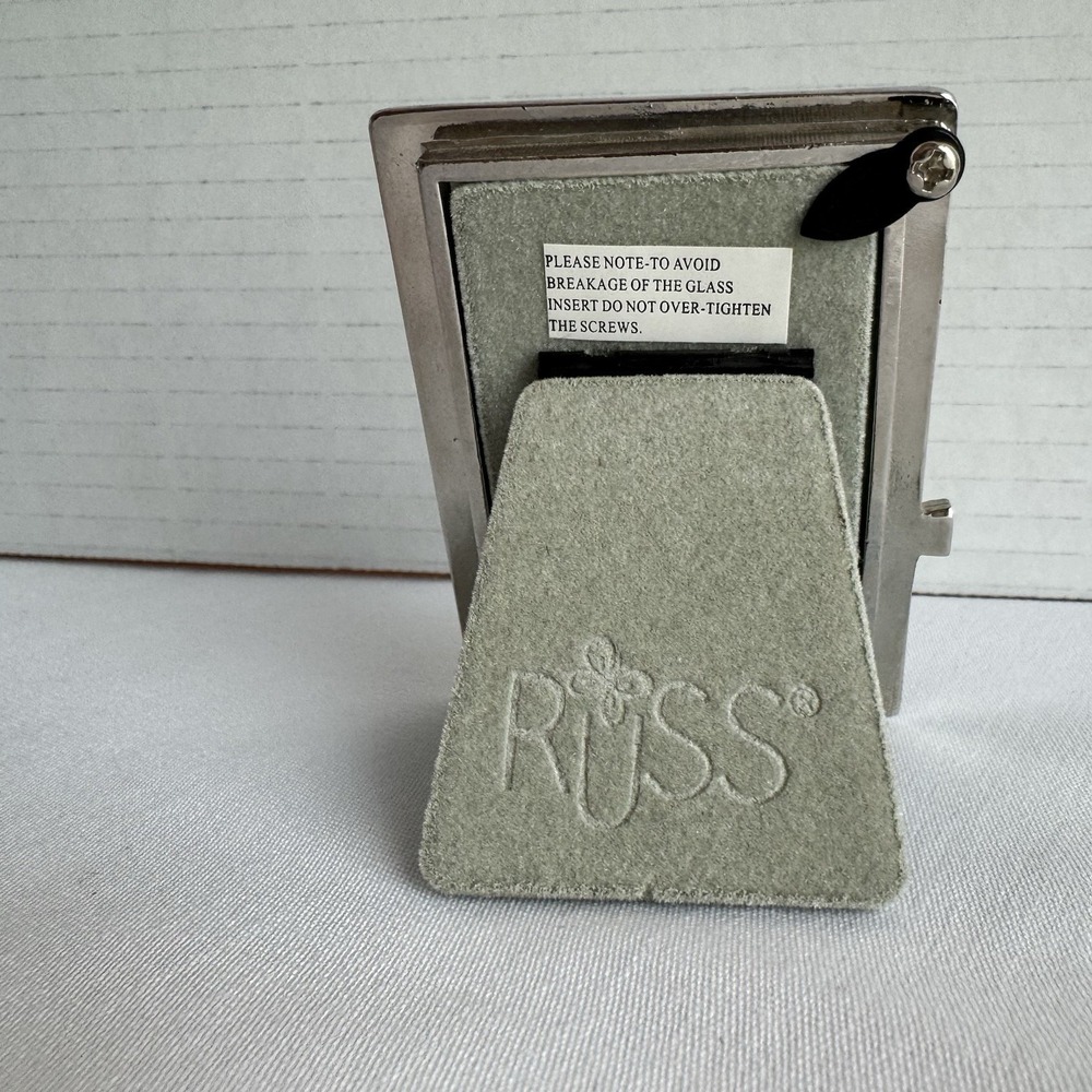 Russ Gifts of Faith Mini Picture Frame Cross Christian Baptism Confirmation Gift - Picture 3 of 7